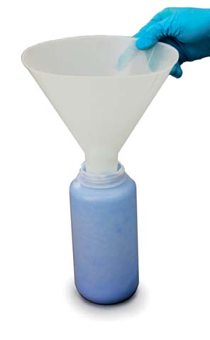 plastic funnel