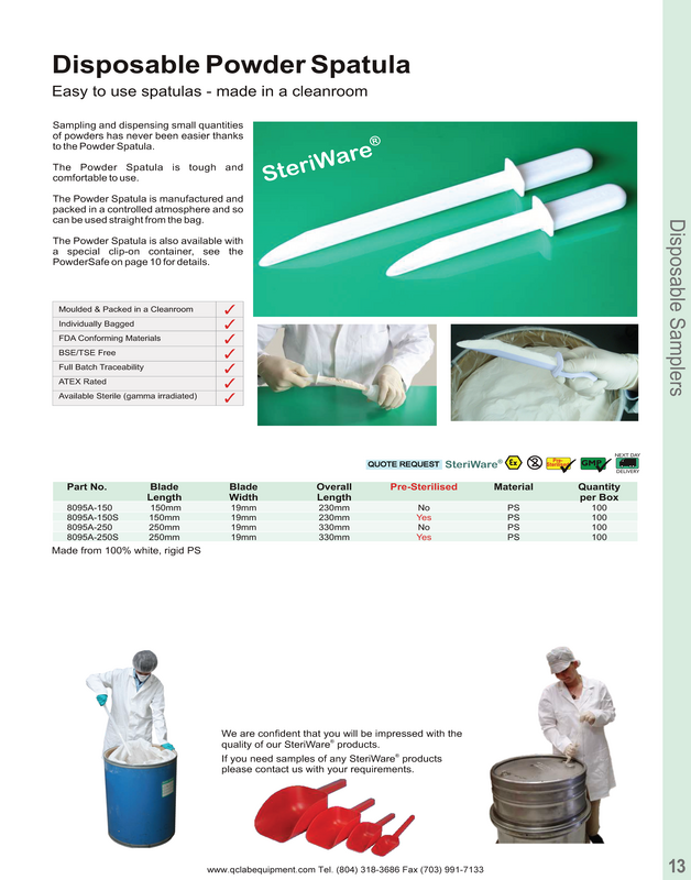 POWDER SPATULA DISPOSABLE