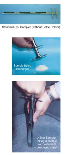 qaqc lab powder sampler