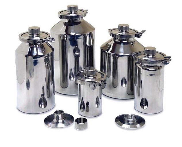 316 l steel container with GL45 Thread A417-1