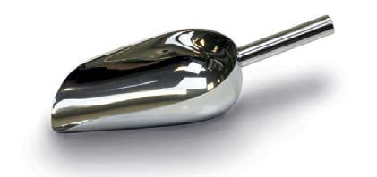 industrial stainless steel scoop