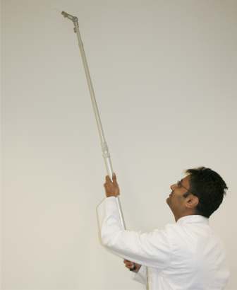 telescopic swab sampler with man