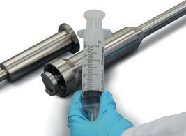 unit dose liquid sampler handle syringes